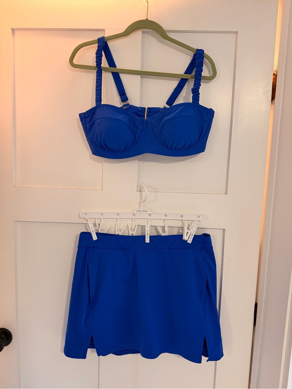 all in motion Royal Blue Athletic Swim Top - Bold Logo